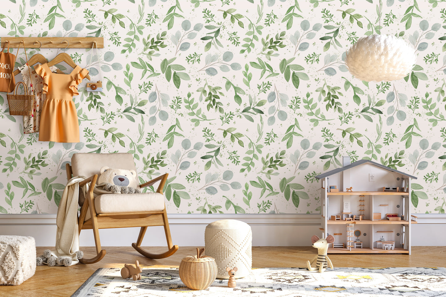 CAROLINE L Wallpaper | Removable Pre-pasted Floral Wallpaper 0160