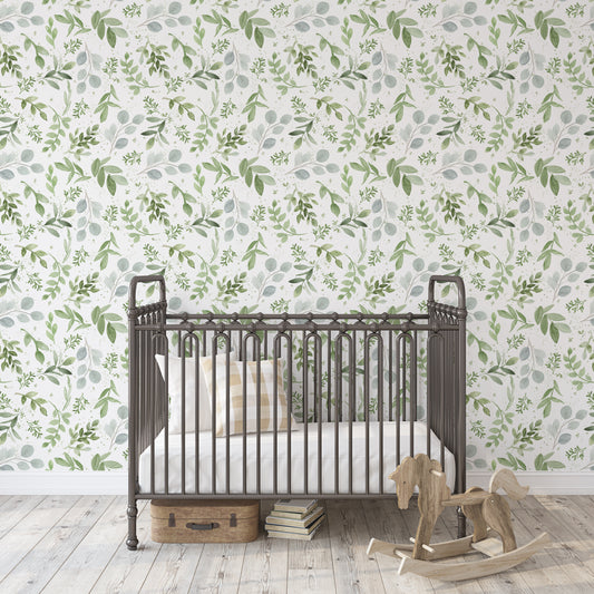 CAROLINE M Wallpaper | Removable Pre-pasted Floral Wallpaper 0160