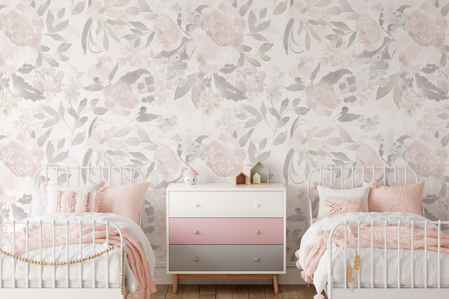 PRIM VINTAGE S Wallpaper | Removable Pre-pasted Floral Wallpaper 0156 S