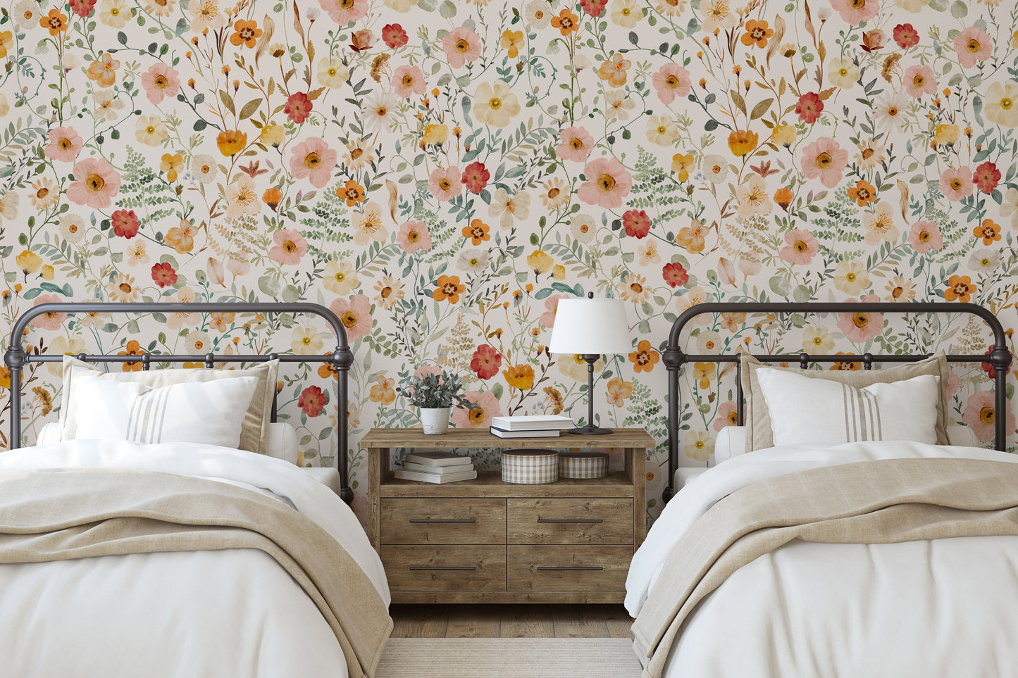 MADISON Wallpaper | Removable Pre-pasted Floral Wallpaper 0215
