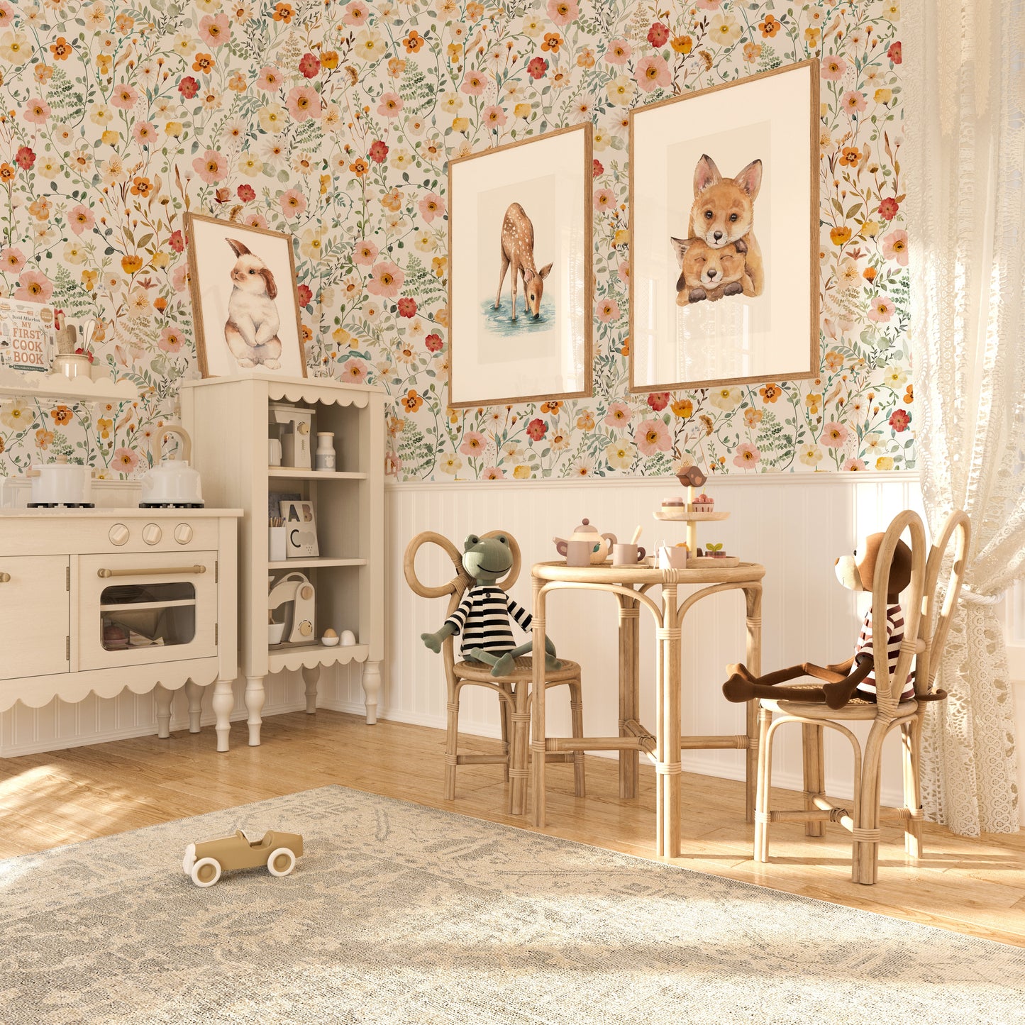 MADISON Wallpaper | Removable Pre-pasted Floral Wallpaper 0215