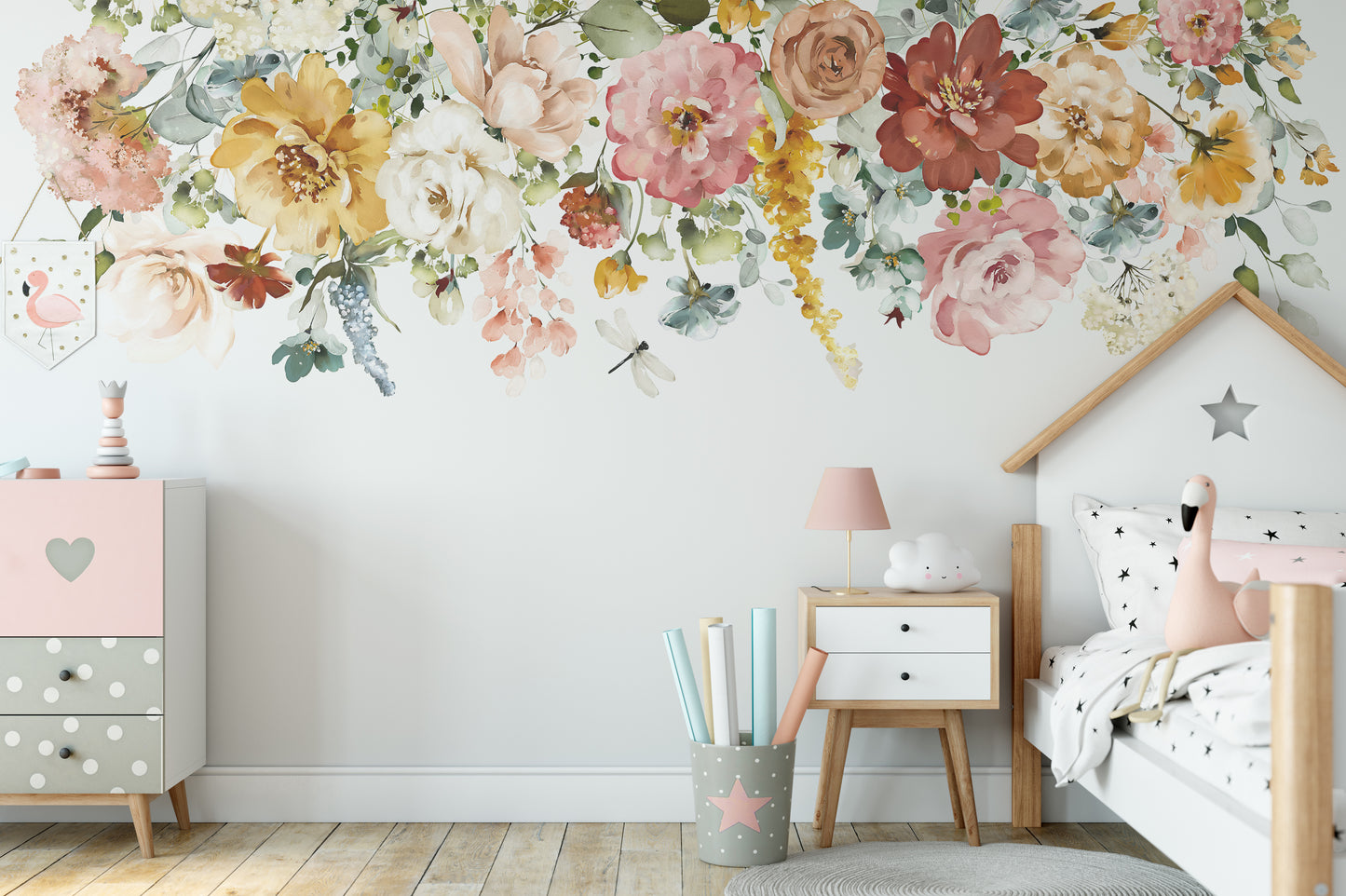 Wall Decal Border AMBER Nursery Décor