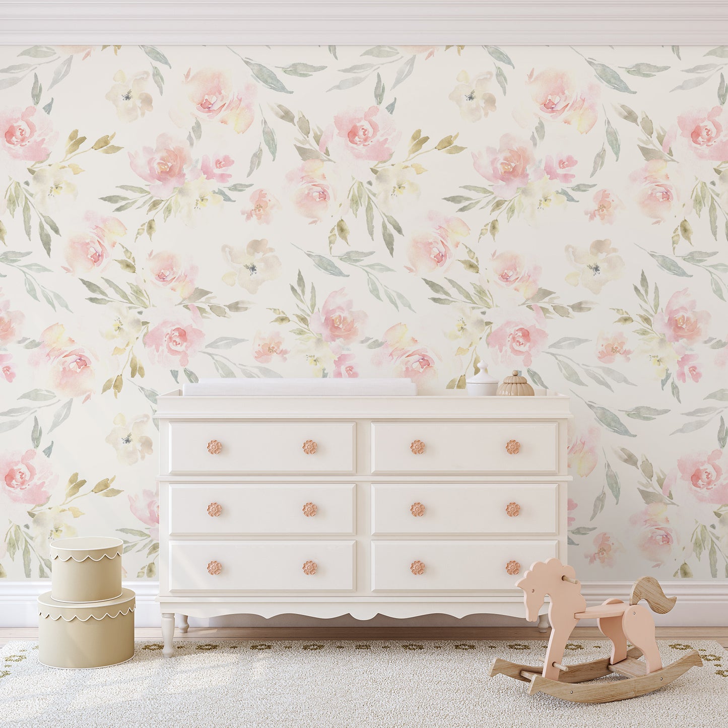 DELANEY Wallpaper | Removable Pre-pasted Floral Wallpaper 0176