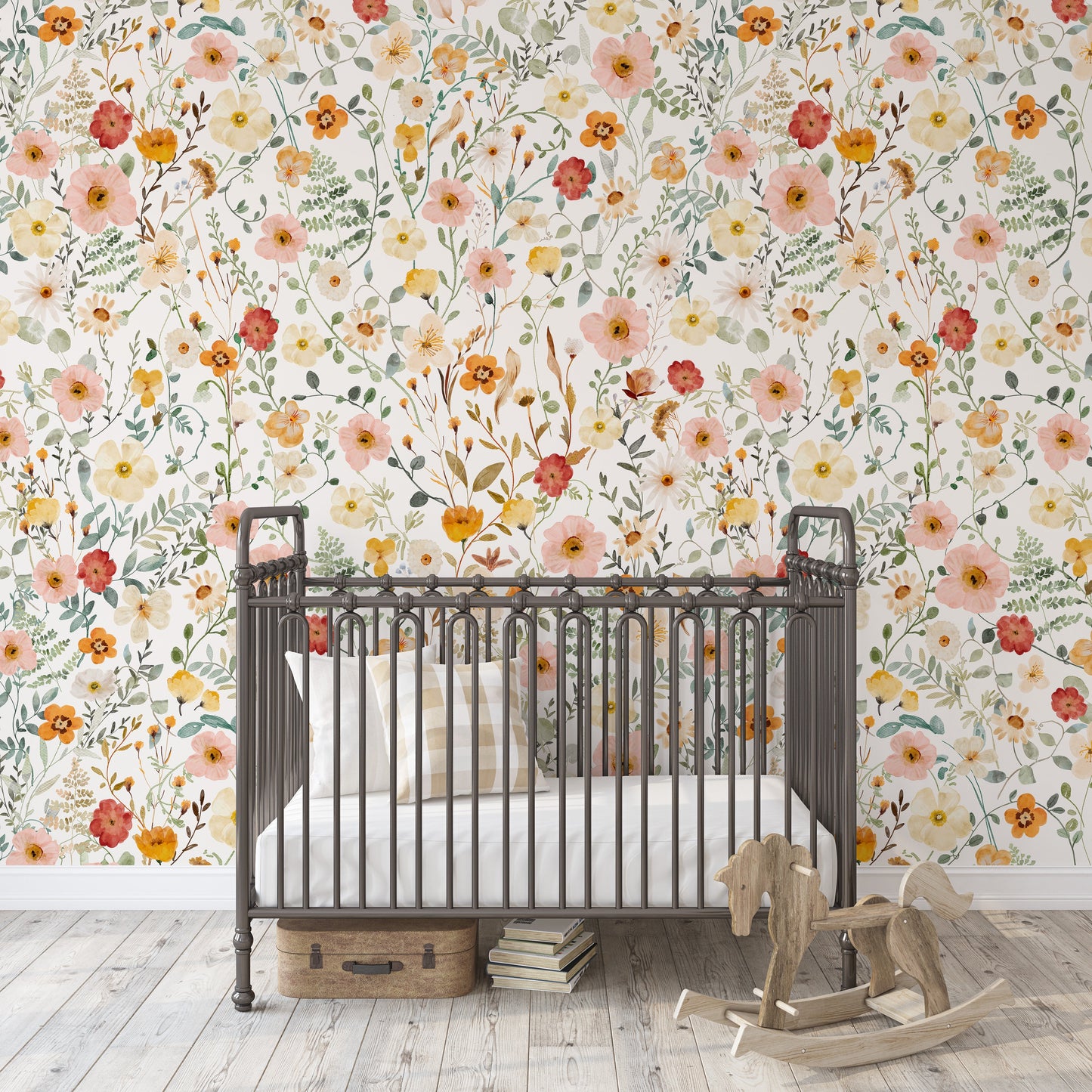 MADISON Wallpaper | Removable Pre-pasted Floral Wallpaper 0215