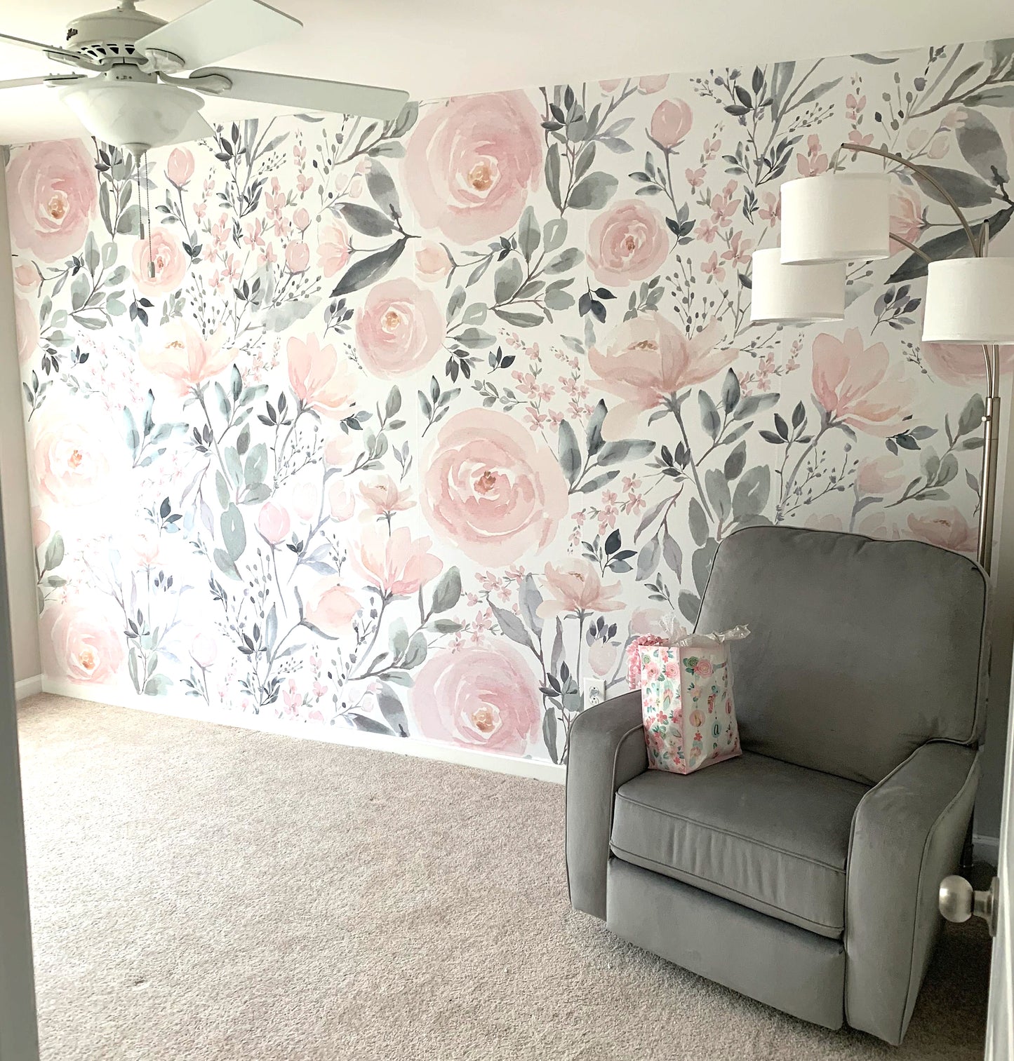 OLIVIA ROSE Wallpaper | Removable Pre-pasted Floral Wallpaper 0114