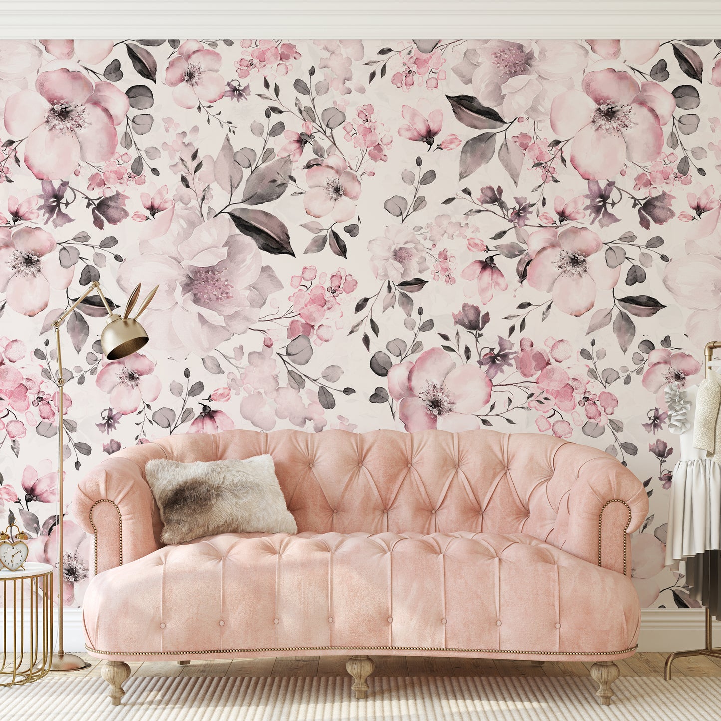 ROSIE Wallpaper | Removable Pre-pasted Floral Wallpaper 0191