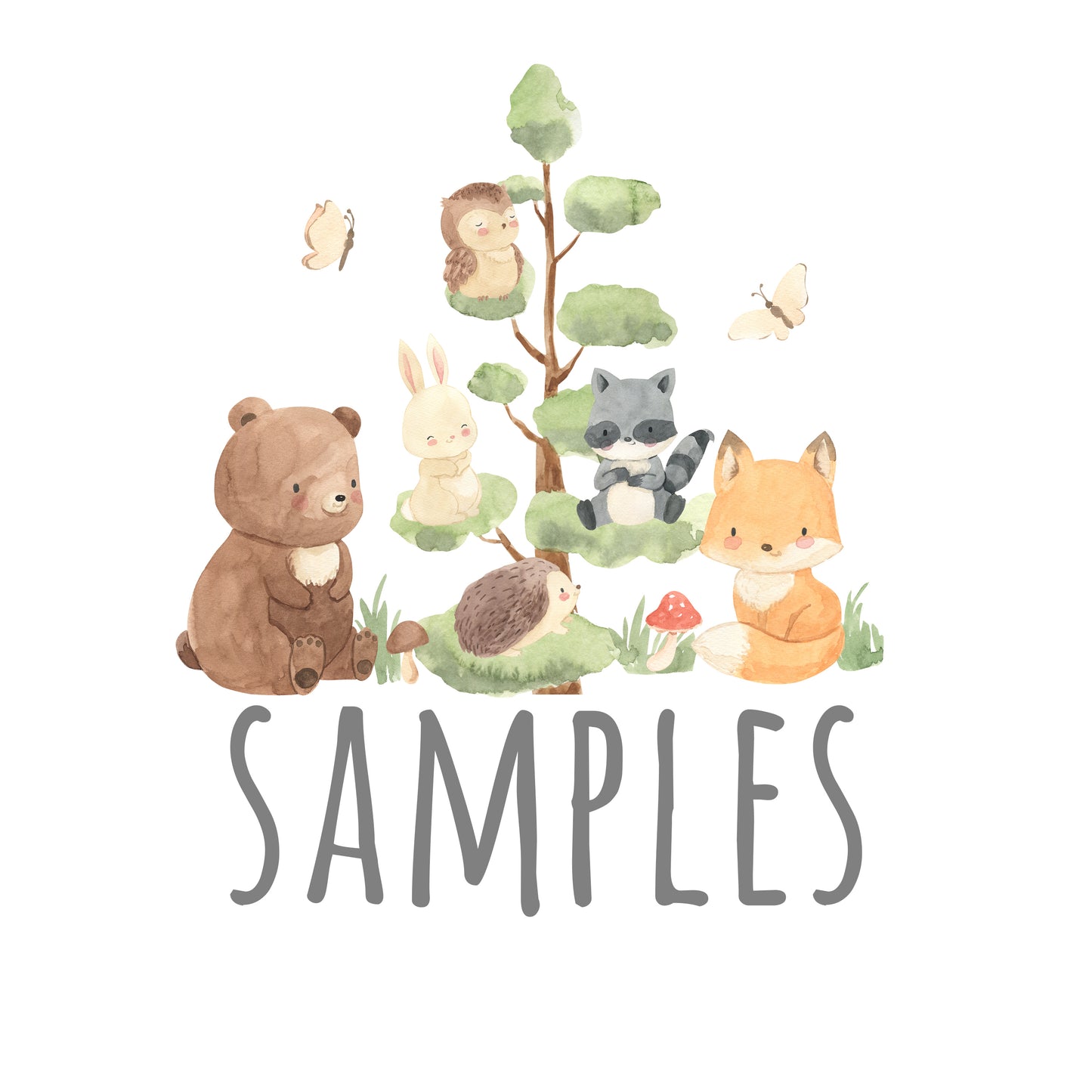 Samples WOODLAND Animals Collection