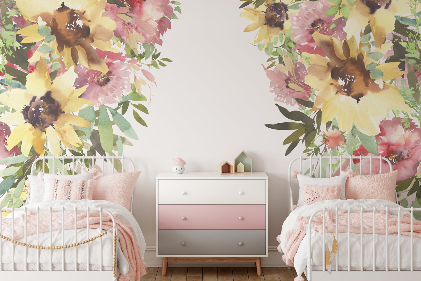 Wall Decal Corners SUNNYPINK Nursery Décor