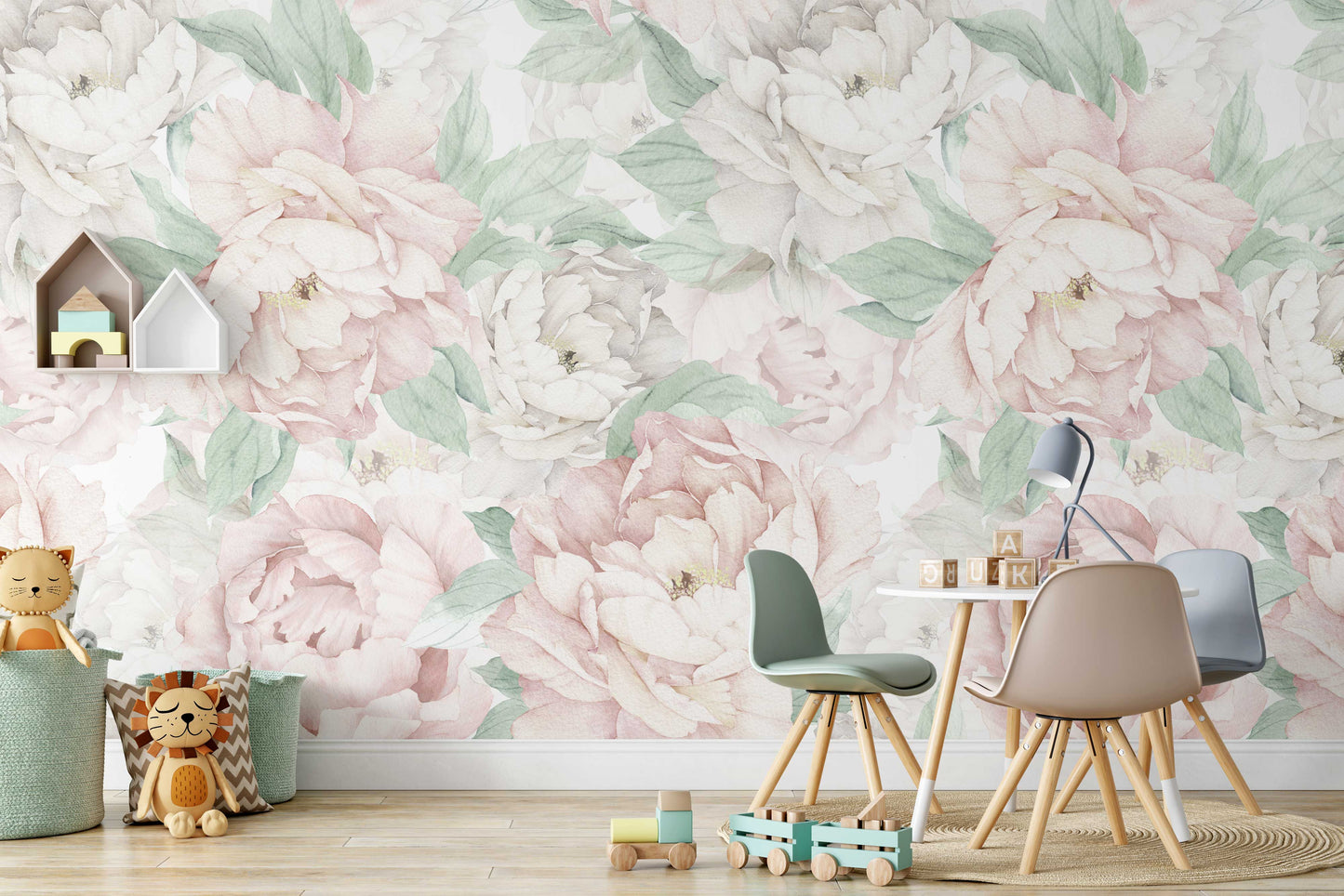 ADELINE Wallpaper | Removable Pre-pasted Floral Wallpaper 0128