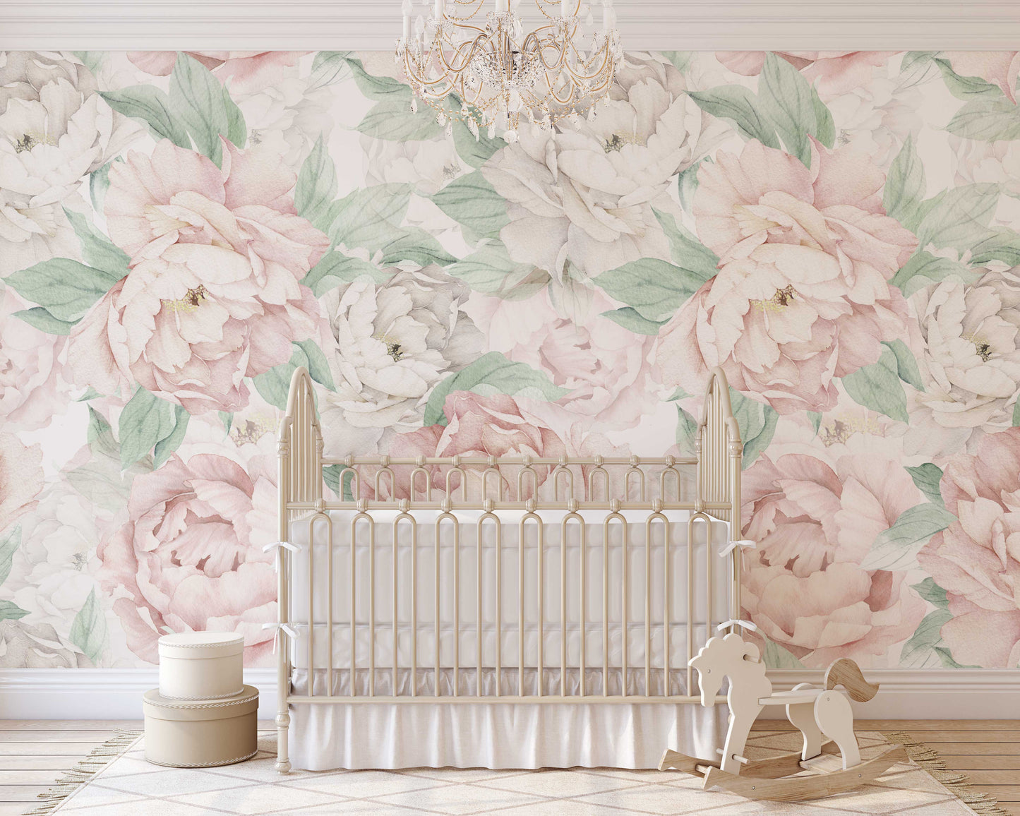 ADELINE Wallpaper | Removable Pre-pasted Floral Wallpaper 0128