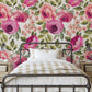 TESSA Wallpaper | Peel and Stick Removable Floral Wallpaper 0206