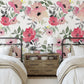 CAMRYN Wallpaper | Peel and Stick Removable Floral Wallpaper 0207