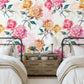 ANNALISE Wallpaper | Peel and Stick Removable Floral Wallpaper 0208