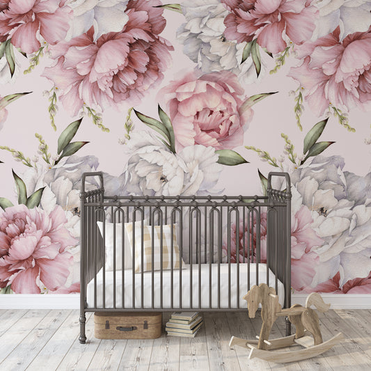 ADDISON Wallpaper | Peel and Stick Removable Floral Wallpaper 0026