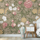 ANTONIA Wallpaper | Removable Pre-pasted Floral Wallpaper 0175