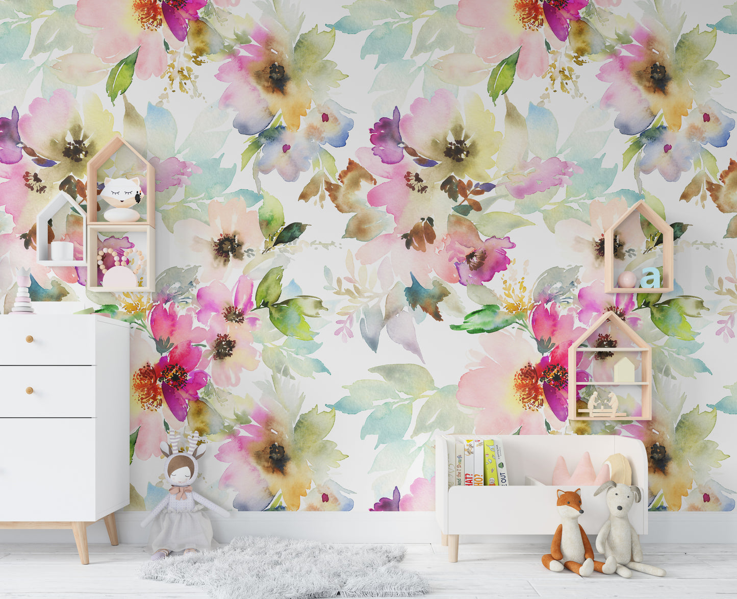 ARIA Wallpaper | Removable Pre-pasted Floral Wallpaper 0016