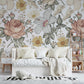 CAMILA Wallpaper | Removable Pre-pasted Floral Wallpaper 0130