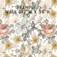 CAMILA Wallpaper | Removable Pre-pasted Floral Wallpaper 0130