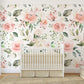 EMILY ROSE Wallpaper | Removable Pre-pasted Floral Wallpaper 0177