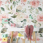 EMILY ROSE Wallpaper | Removable Pre-pasted Floral Wallpaper 0177