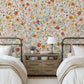 MADISON Wallpaper | Peel and Stick Removable Floral Wallpaper 0215