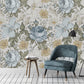 JAZMARIE Wallpaper | Peel and Stick Removable Floral Wallpaper 0135