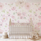 BELLA Wallpaper | Peel and Stick Removable Floral Wallpaper 0134