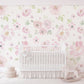 BELLA Wallpaper | Peel and Stick Removable Floral Wallpaper 0134