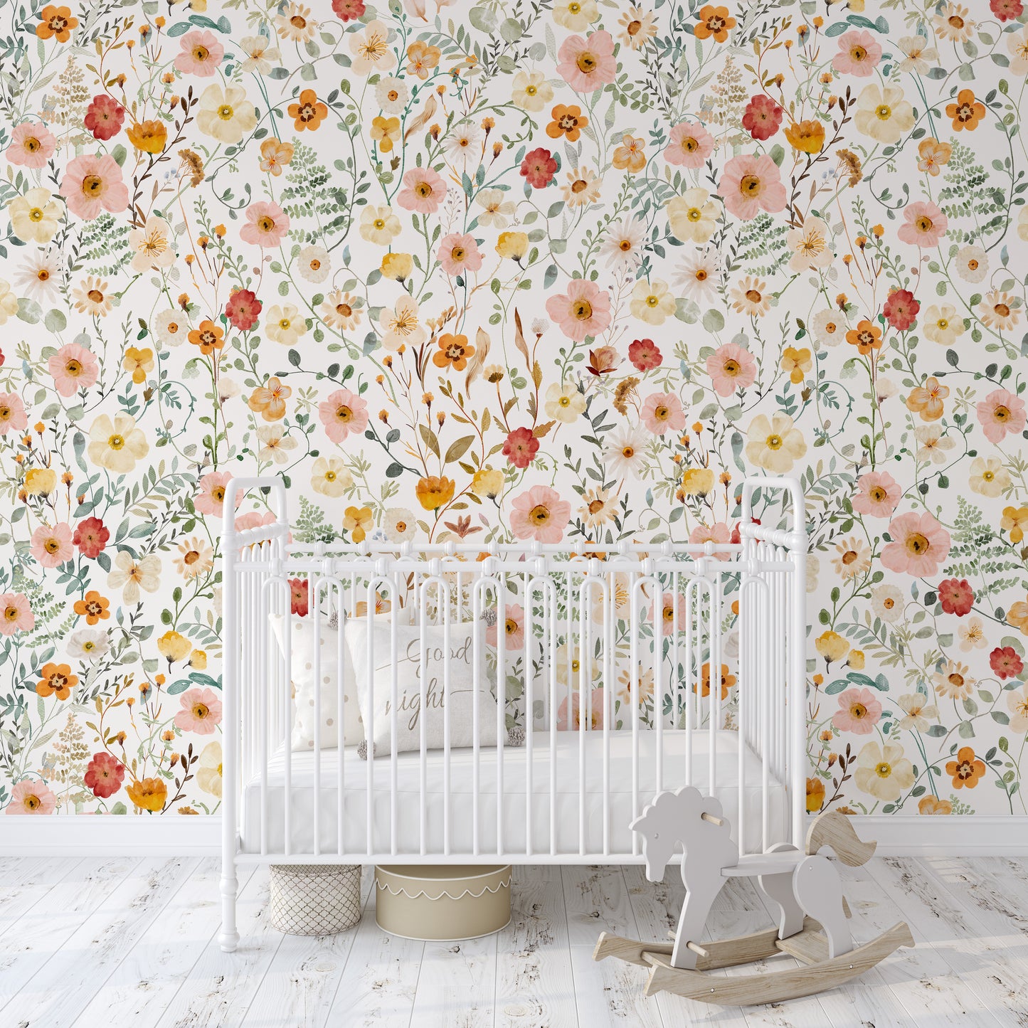 MADISON Wallpaper | Peel and Stick Removable Floral Wallpaper 0215