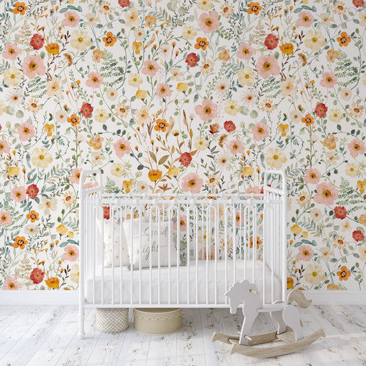 MADISON Wallpaper | Removable Pre-pasted Floral Wallpaper 0215