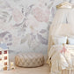 PRIM VINTAGE Wallpaper | Peel and Stick Removable Floral Wallpaper 0156