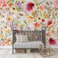 SCARLETT Wallpaper | Peel and Stick Removable Floral Wallpaper 0187