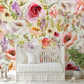 SCARLETT Wallpaper | Removable Pre-pasted Floral Wallpaper 0187