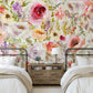 SCARLETT Wallpaper | Removable Pre-pasted Floral Wallpaper 0187