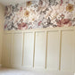 CAMILA S Wallpaper Vintage Retro Flowers Removable Wallpaper Peel and Stick 0130S