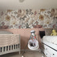 CAMILA S Wallpaper Vintage Retro Flowers Removable Wallpaper Peel and Stick 0130S