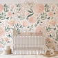Wallpaper OLIVIA ROSE Watercolor Flowers Nursery 0114