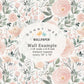 Wallpaper OLIVIA ROSE Watercolor Flowers Nursery 0114