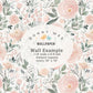 Wallpaper OLIVIA ROSE Watercolor Flowers Nursery 0114