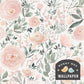 Wallpaper OLIVIA ROSE Watercolor Flowers Nursery 0114