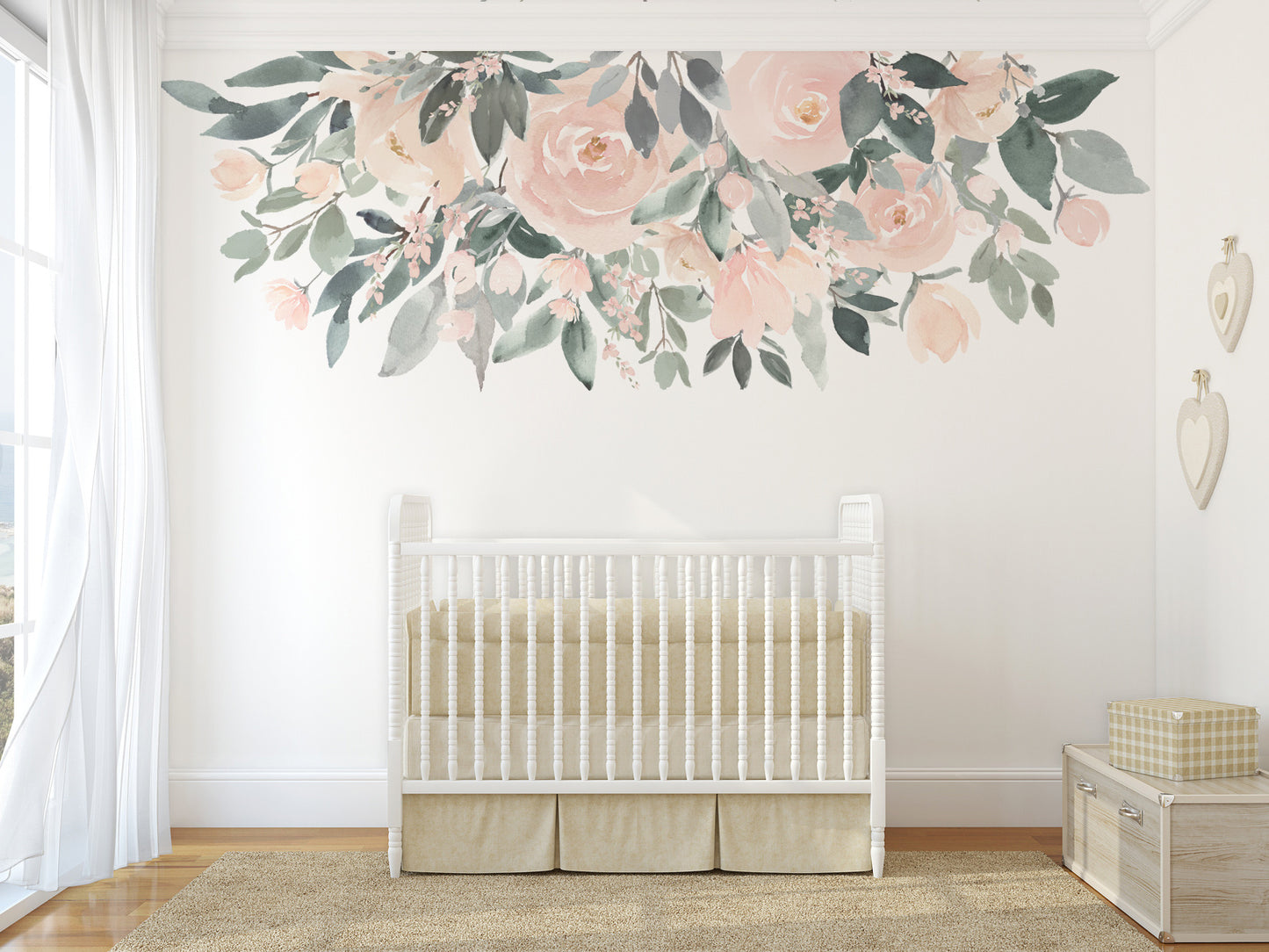 Wall Decal Border OLIVIA ROSE Nursery Décor