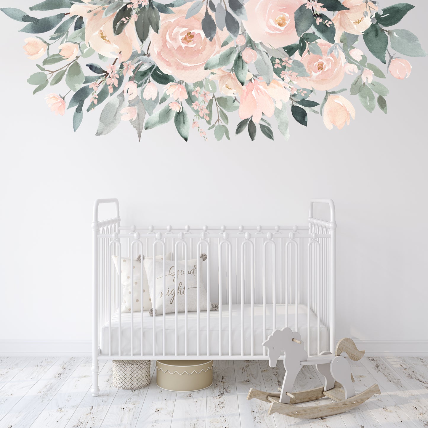 Wall Decal Border OLIVIA ROSE Nursery Décor