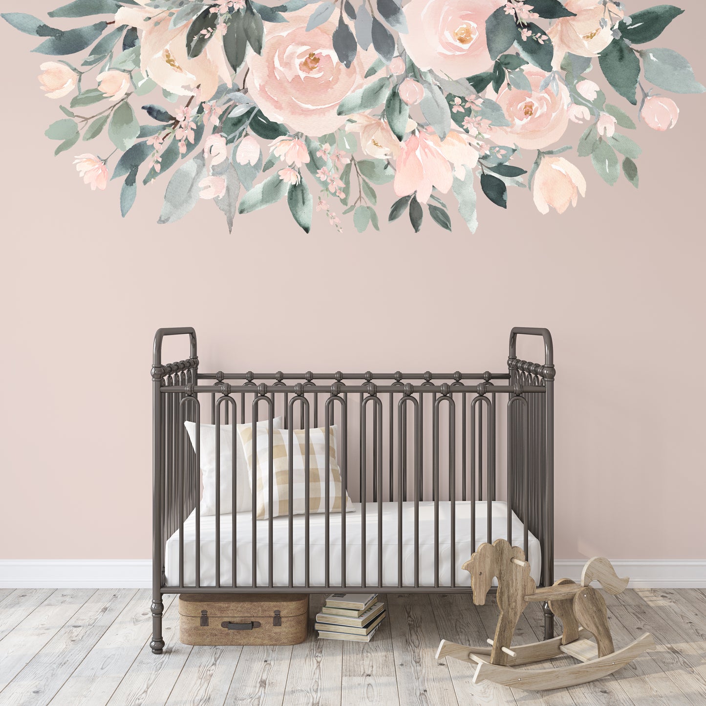 Wall Decal Border OLIVIA ROSE Nursery Décor