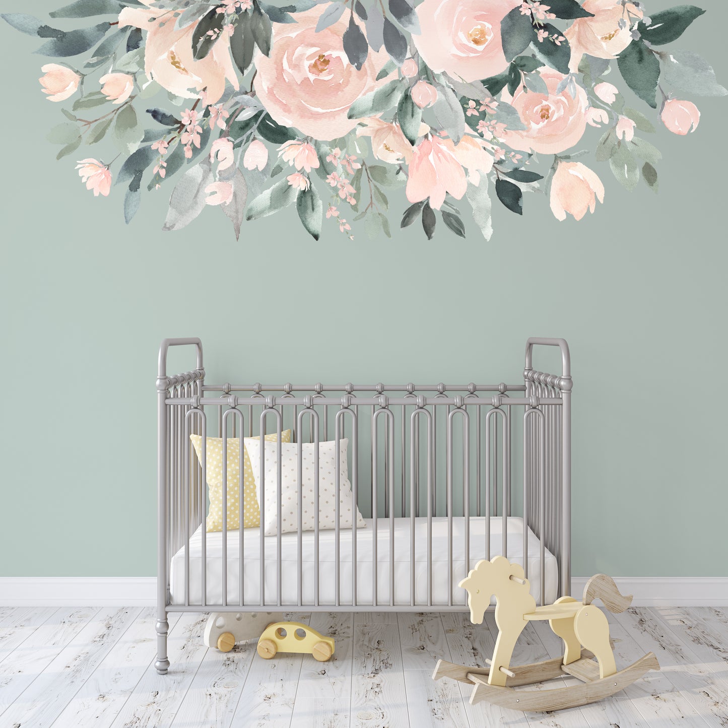 Wall Decal Border OLIVIA ROSE Nursery Décor