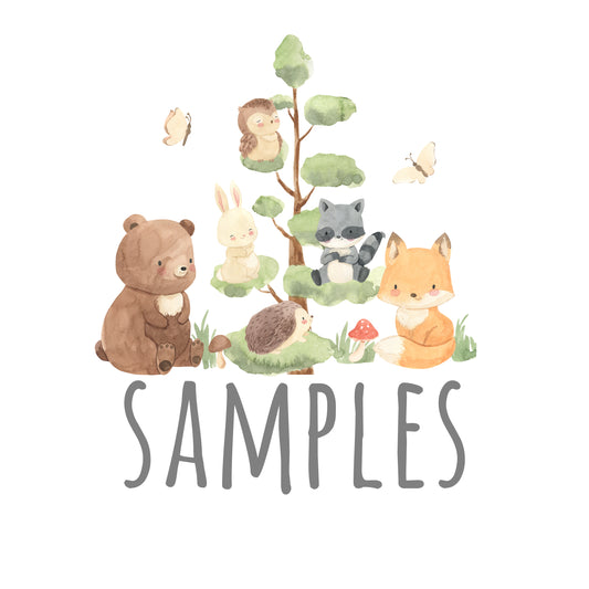 Samples WOODLAND Animals Collection