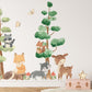 Woodland Watercolor Trees Animals EXTRA Set Nursery Décor
