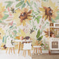 Wallpaper SUNNYDAY Watercolor Sunflowers Nursery 0120